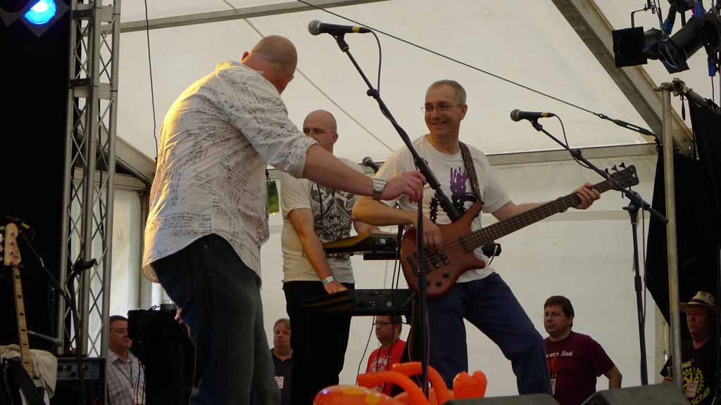 Dave Neil Foss Steve Watts Exhibit A Cambridge Rock Festival 2012 